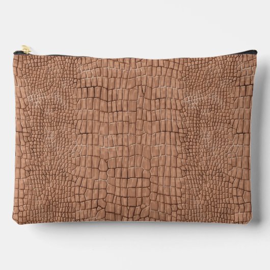 Alligator-Druck Zubehörtasche (Vorderseite)