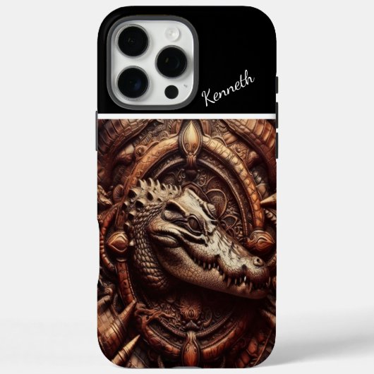 Alligator-Embrace Case-Mate iPhone Hülle (Rückseite)