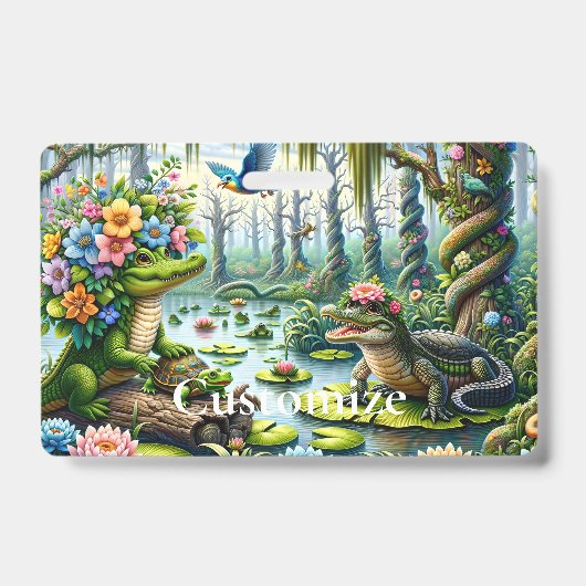 Alligator Fantasy Sumamp Thunder_Cove Ausweis (Vorderseite)