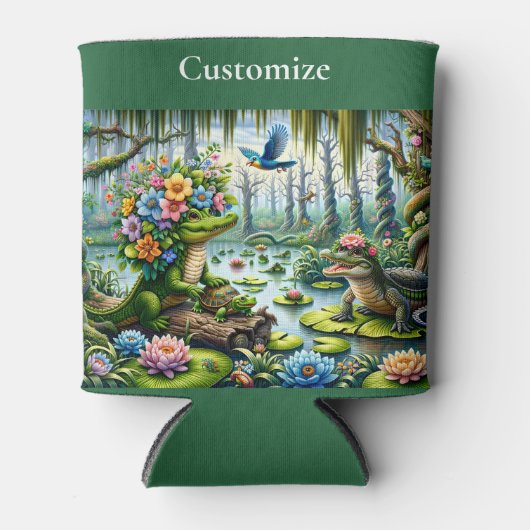 Alligator Fantasy Sumamp Thunder_Cove Dosenkühler (Vorderseite)