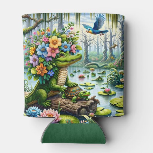 Alligator Fantasy Sumamp Thunder_Cove Dosenkühler (Rückseite)
