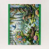 Alligator Fantasy Sumamp Thunder_Cove Puzzle (Vertikal)