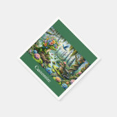 Alligator Fantasy Sumamp Thunder_Cove Serviette (Ecke)