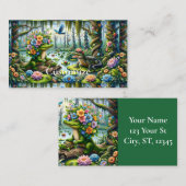 Alligator Fantasy Sumamp Thunder_Cove Visitenkarte (Vorne/Hinten)