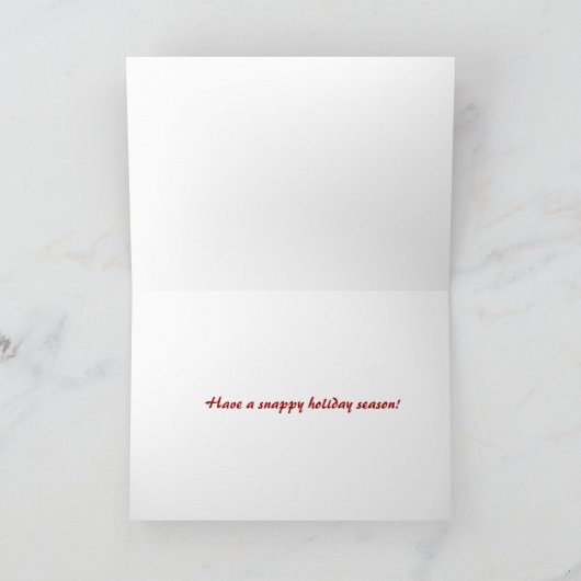 Alligator Feiertagskarte (Innenseite)