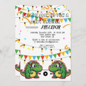 Alligator Festivals Musik Lover Print Einladung (Vorne/Hinten)