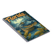 Alligator Florida Everglades Notizblock (Rechte Seite)