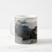Alligator, Fort Lauderdale, Florida Kaffeetasse (Vorderseite Links)