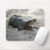Alligator, Fort Lauderdale, Florida Mousepad (Mit Mouse)