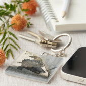 Alligator, Fort Lauderdale, Florida Schlüsselanhänger (Vorderseite rechts)