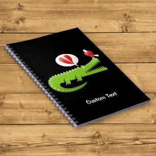 Alligator für Liebe-Notebook Notizblock