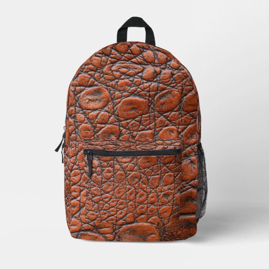 Alligator für tierische Imitate Bedruckter Rucksack (Vorderseite)