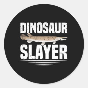 Alligator Gar Fishing Rod Season Alligator Gar Fis Runder Aufkleber