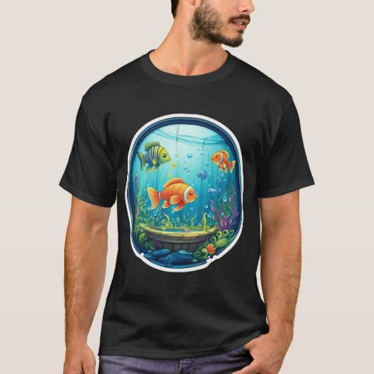 Alligator-Gar-Monsterfischpfleger T-Shirt (Vorderseite)
