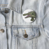 Alligator-Gar-Nadel Button (Beispiel)