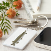 Alligator Gar Schlüsselanhänger (Vorderseite rechts)