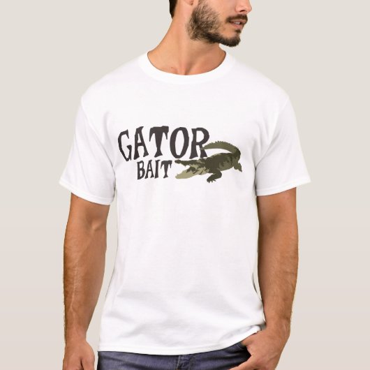 Alligator Gator Bait T-Shirt (Vorderseite)