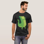 Alligator Gator Crocodile Zootier T-Shirt (Vorne ganz)