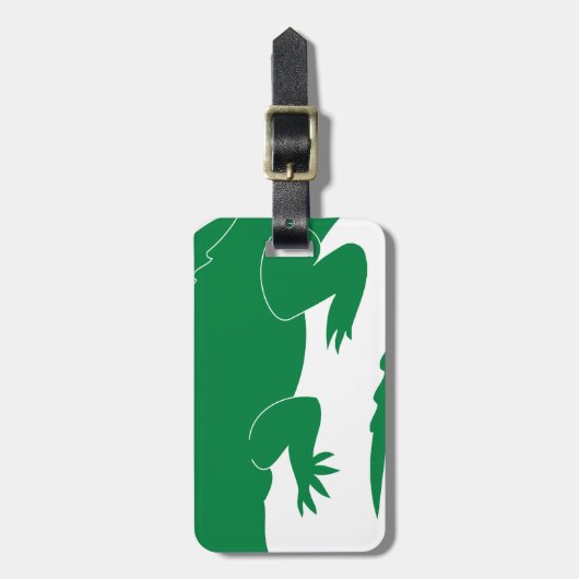 Alligator Gepäckanhänger (Vorderseite vertikal)