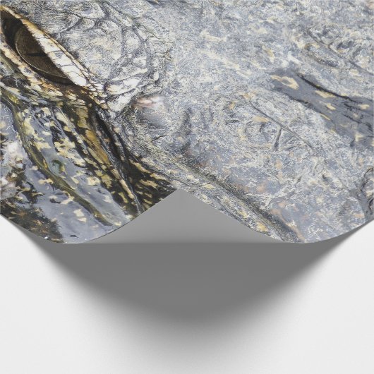 Alligator Geschenkpapier (Ecke)