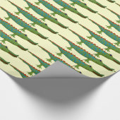 Alligator Geschenkpapier (Ecke)