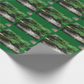 Alligator-Geschenkpapier Geschenkpapier (Ecke)