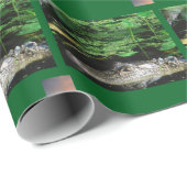 Alligator-Geschenkpapier Geschenkpapier (Rolleneckpunkt)