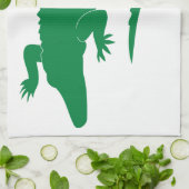 Alligator Geschirrtuch (Gefaltet)