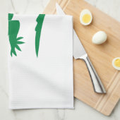 Alligator Geschirrtuch (Viertel Falte)