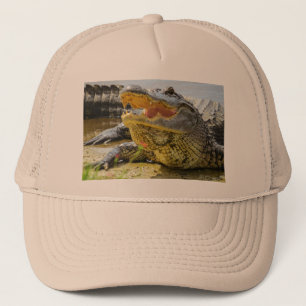 Alligator. Gesichter Truckerkappe