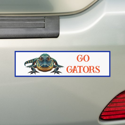Alligator - Go Gators Autoaufkleber (Auf Auto)
