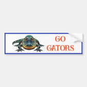 Alligator - Go Gators Autoaufkleber (Vorne)