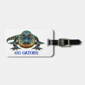 Alligator - Go Gators Gepäckanhänger (Vorderseite horizontal)
