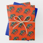 Alligator - Go Gators Geschenkpapier Set (Beispiel)