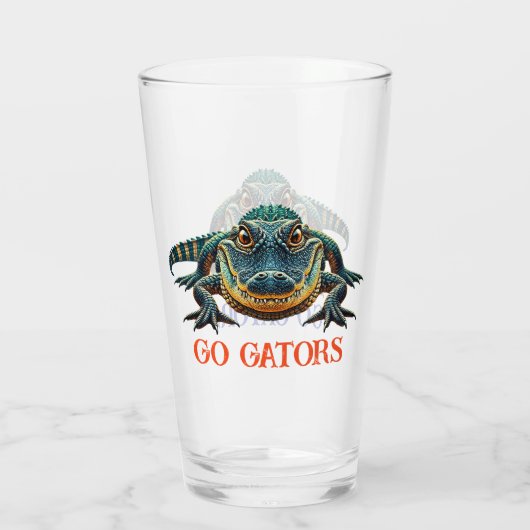 Alligator - Go Gators Glas (Rückseite)