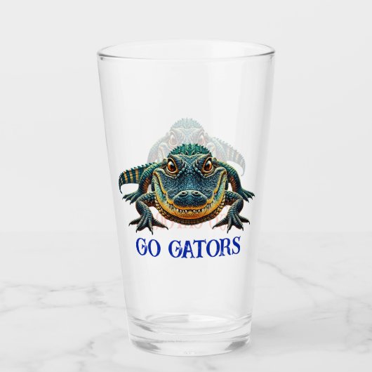 Alligator - Go Gators Glas (Vorderseite)