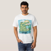 Alligator Golf T-Shirt (Vorne ganz)