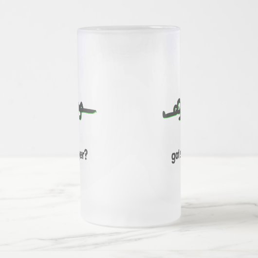 Alligator got Swagger Mattglas Bierglas (Mittel)