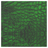 Alligator Green Imitats Leather Stoff (Nahaufnahme)