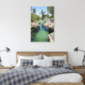 Alligator Hole, Black River Town, Jamaika Leinwanddruck (Insitu (Schlafzimmer))