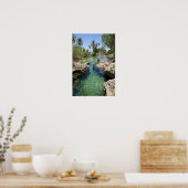 Alligator Hole, Black River Town, Jamaika Poster (Küche)