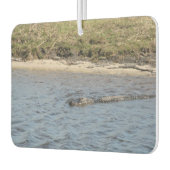 Alligator im Wasser Autolufterfrischer (Links)