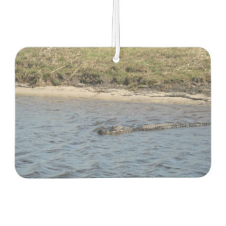 Alligator im Wasser Autolufterfrischer
