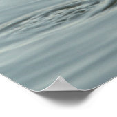 Alligator im Wasser Poster (Ecke)