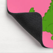 Alligator in der Liebe Mousepad (Ecke)