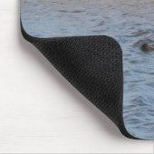 Alligator in der Wasserrutsche Mousepad (Ecke)