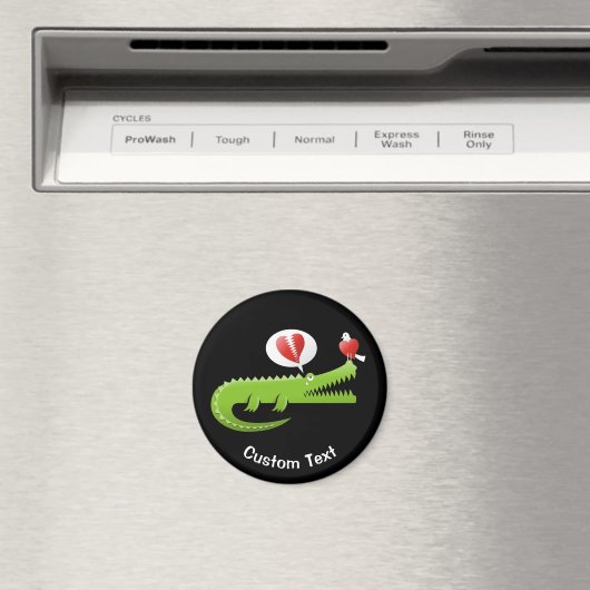 Alligator in Liebe Magnet (In Situ (Geschirrspüler))