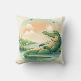 Alligator-Inspiriert Pillow Kissen