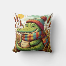 Alligator-Inspiriert Pillow