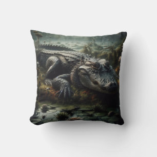 Alligator-Inspiriert Pillow Kissen
